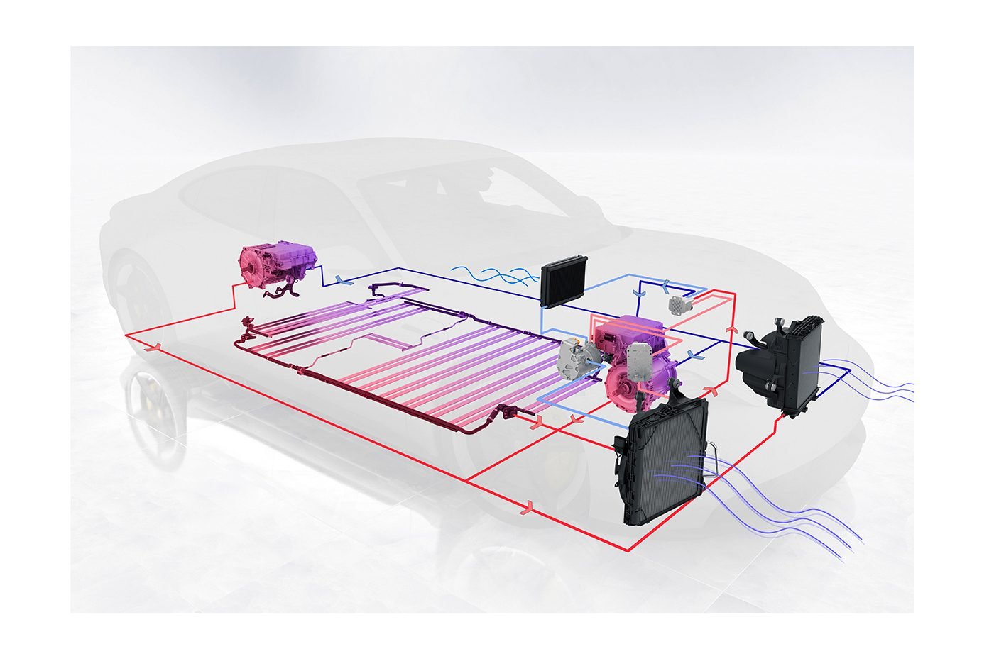 architecture 800 volts voiture electrique