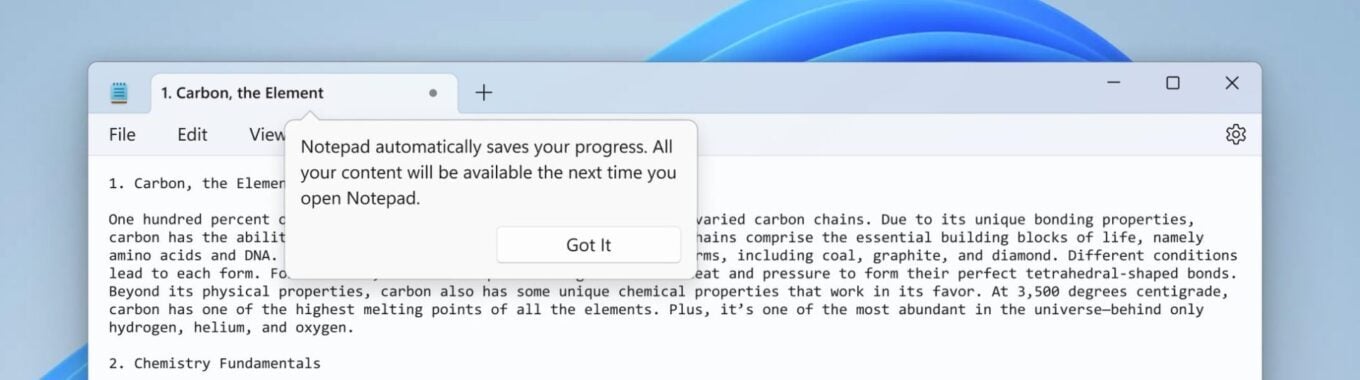 Bloc Notes Windows 11 Enregistrement Automatique