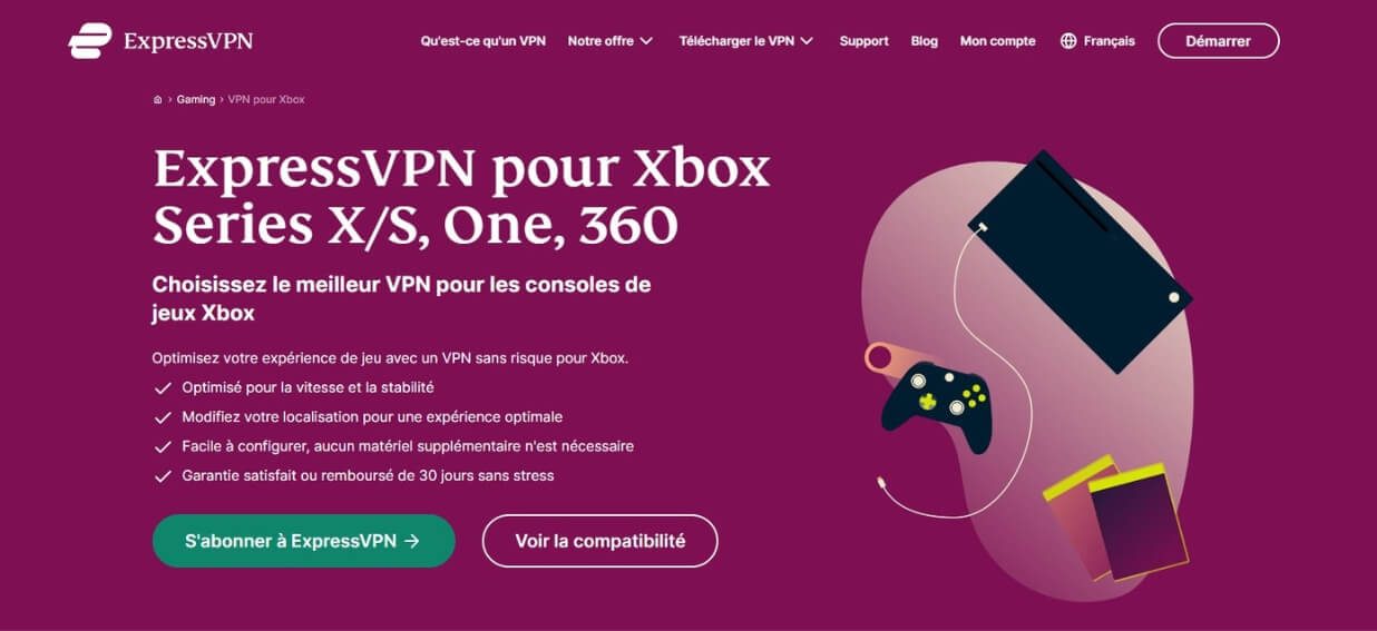 ExpressVPN pour Xbox