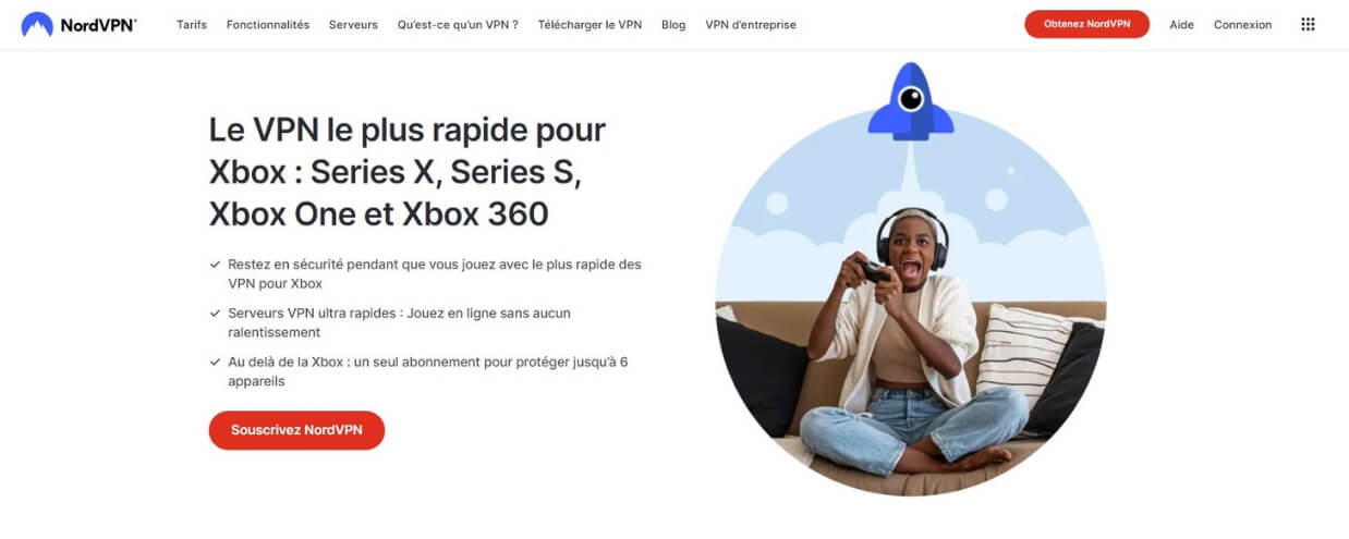 NordVPN pour Xbox