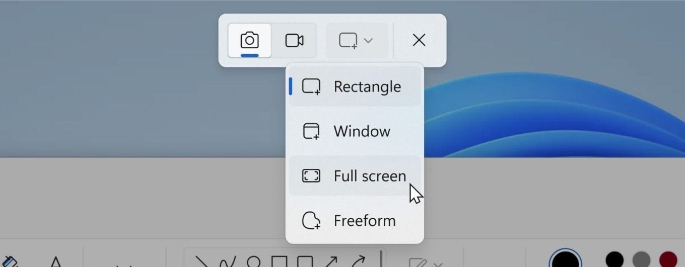 Outil Capture d'écran Windows 11