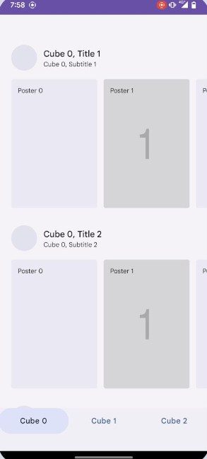 Google Play Store Cubes