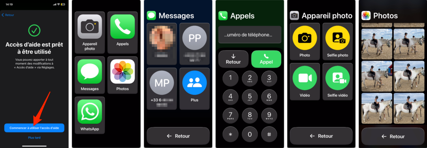 iOS 17 Accès D'Aide