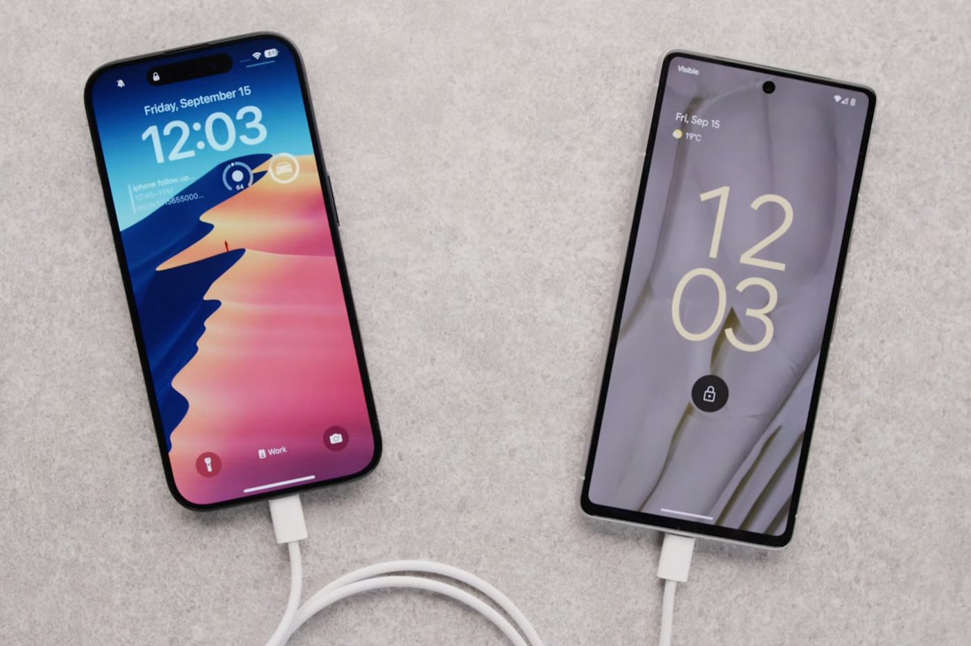 Un iPhone 15 peut-il recharger un smartphone Android ?