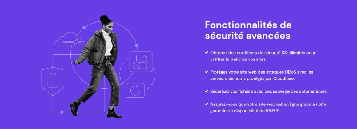 Fonctionnalités Hostinger
