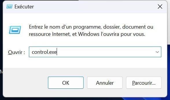 Windows 11 Exécuter