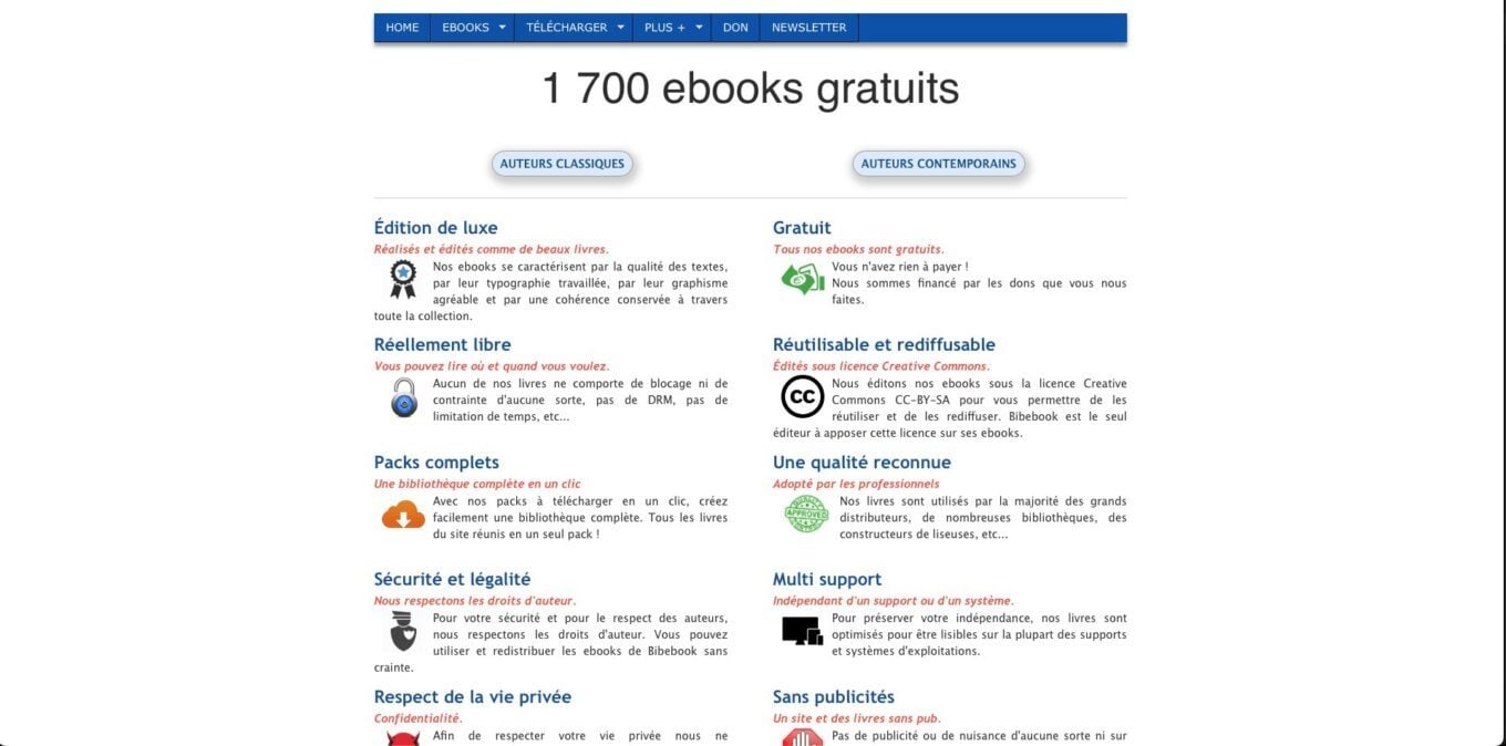 Télécharger des ebooks gratuits en Français