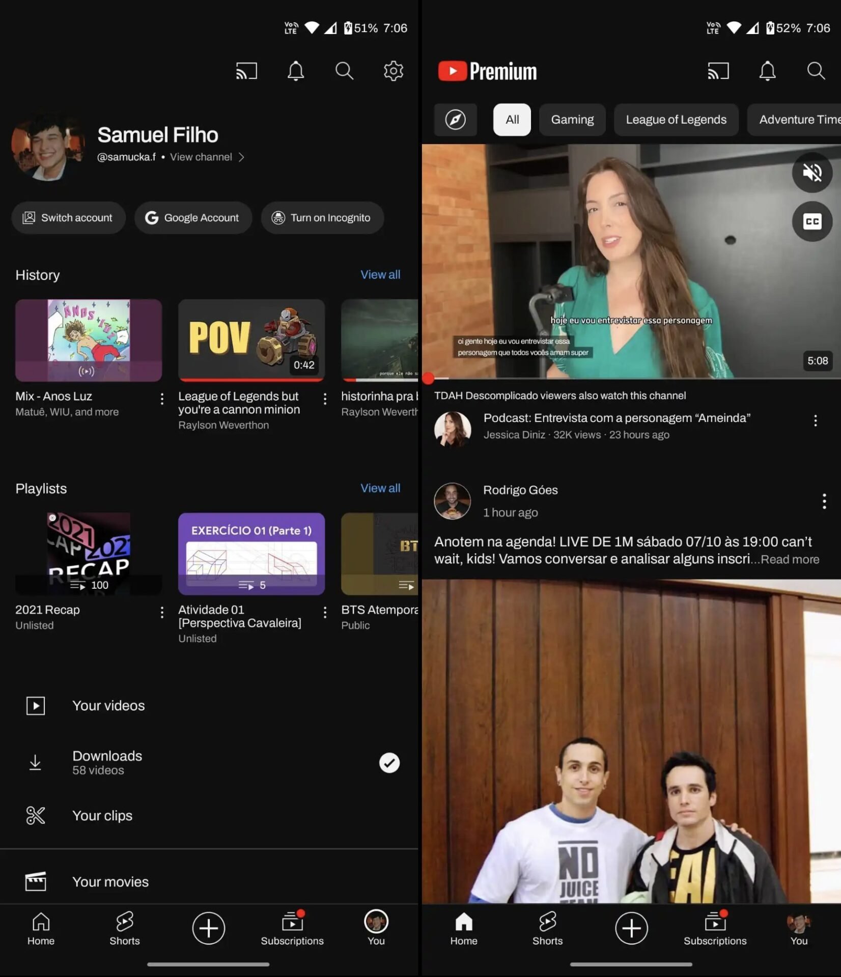 Nouvelle Interface Youtube Vous