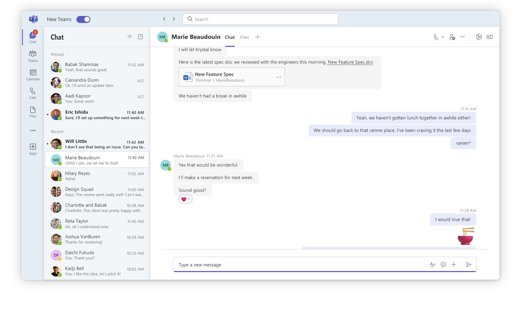 Nouvelle Version Microsoft Teams