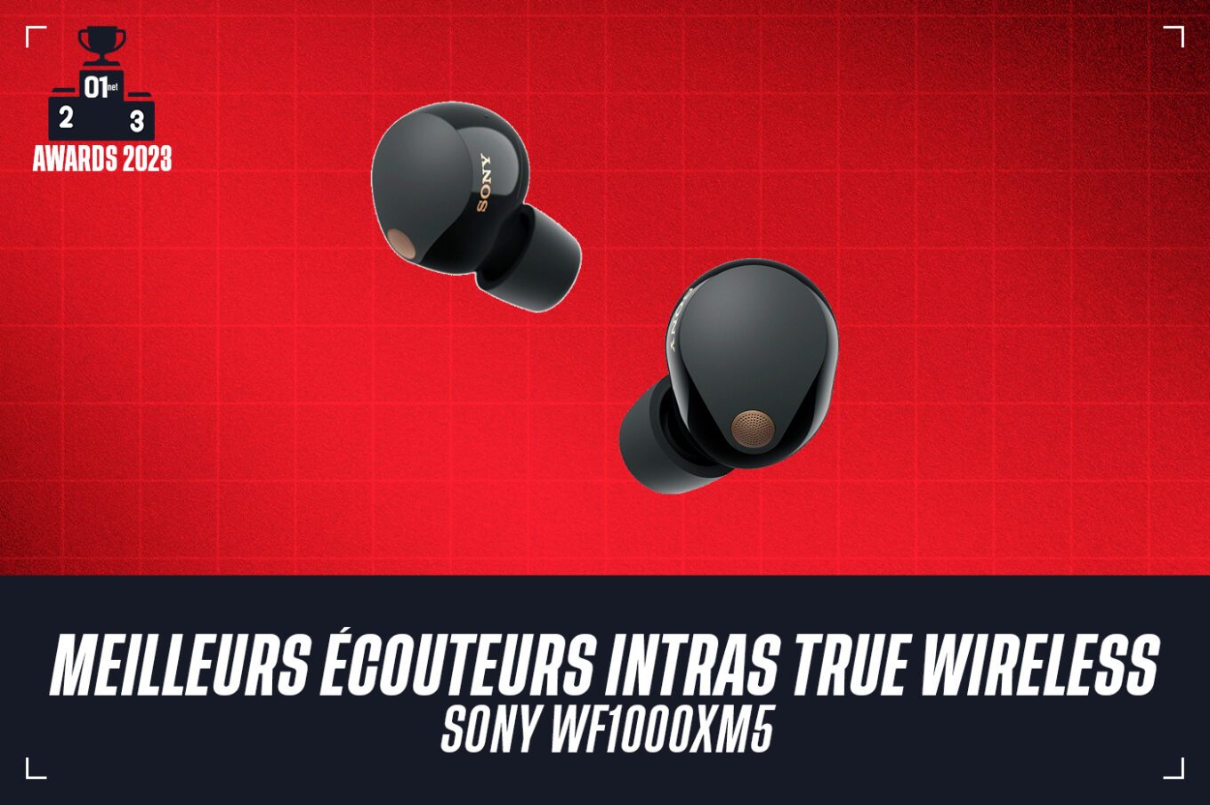 01net Awards : les meilleurs intras true wireless de 2023 sont...