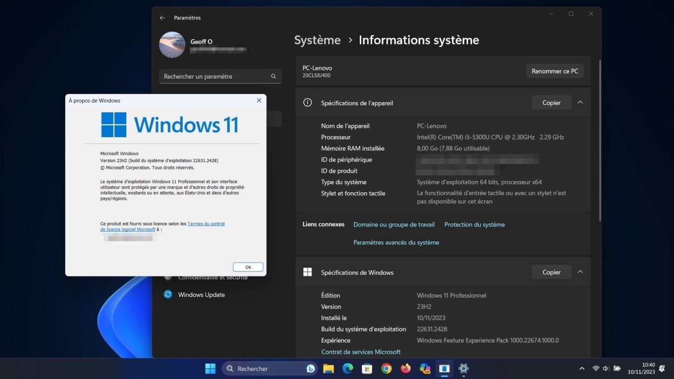 Windows 11 23h2 Sur Un Pc Non Compatible