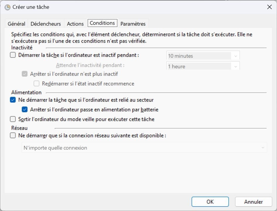 Windows 11 Planifier Redémarrage Automatique9