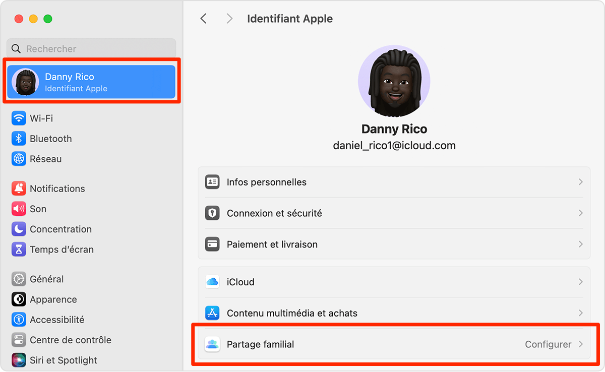 Icloud Partage Familial