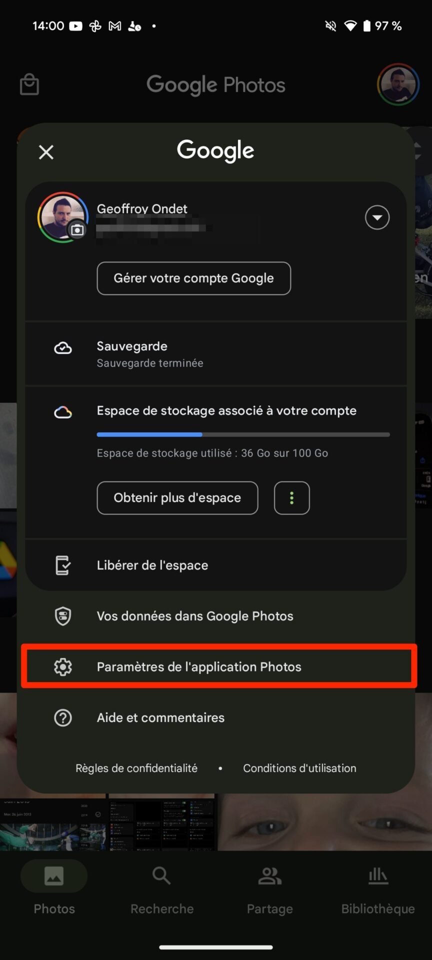 Maîtriser Google Photos5 1