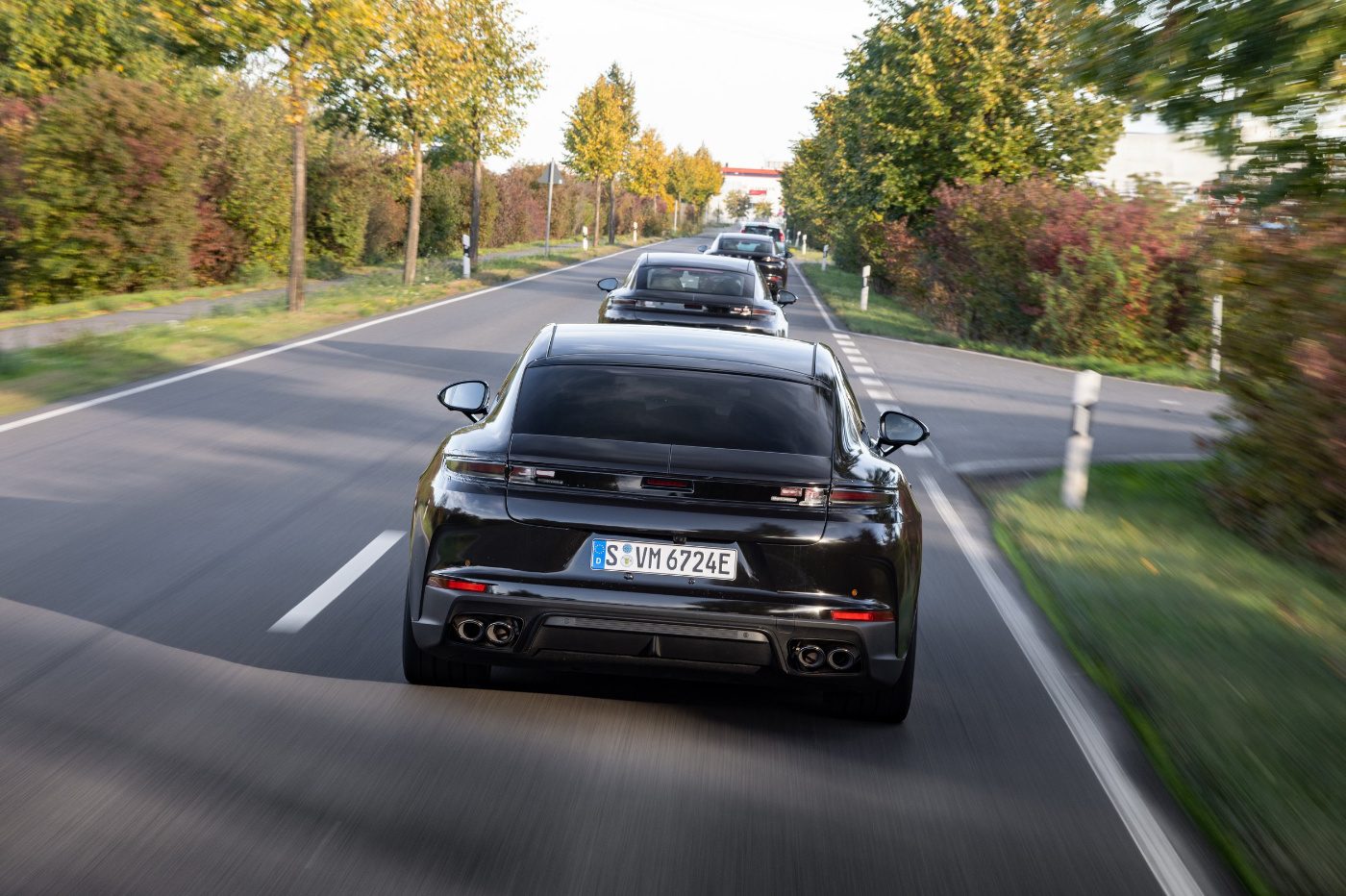 Porsche Active Ride Prototype Essai