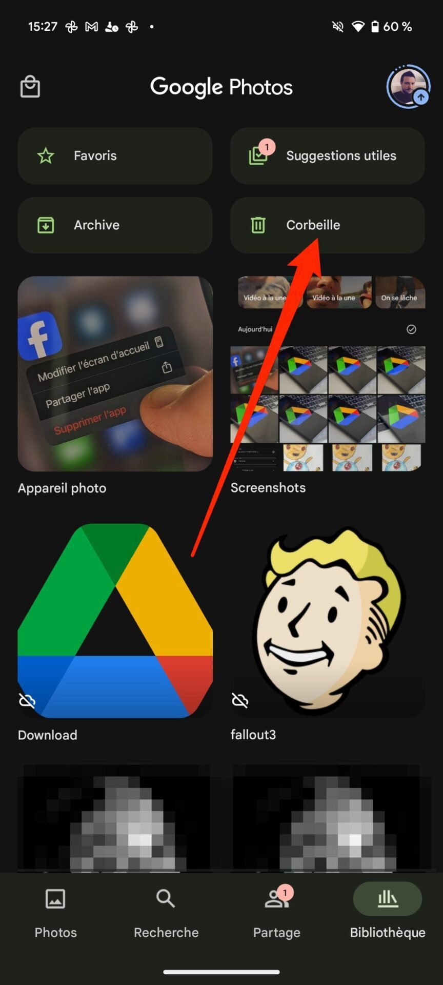 Récupérer Photos Supprimées Android Google Photos2