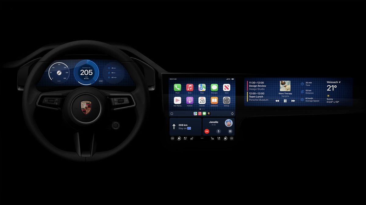 Apple Porsche Carplay