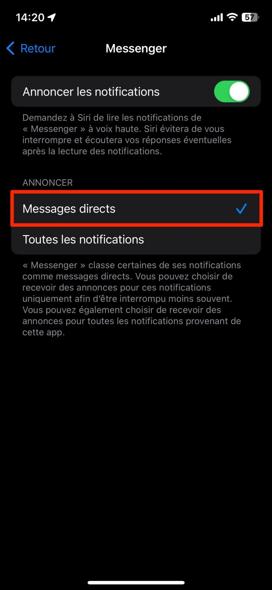 Empêcher Siri De Lire Les Notifications Airpods8