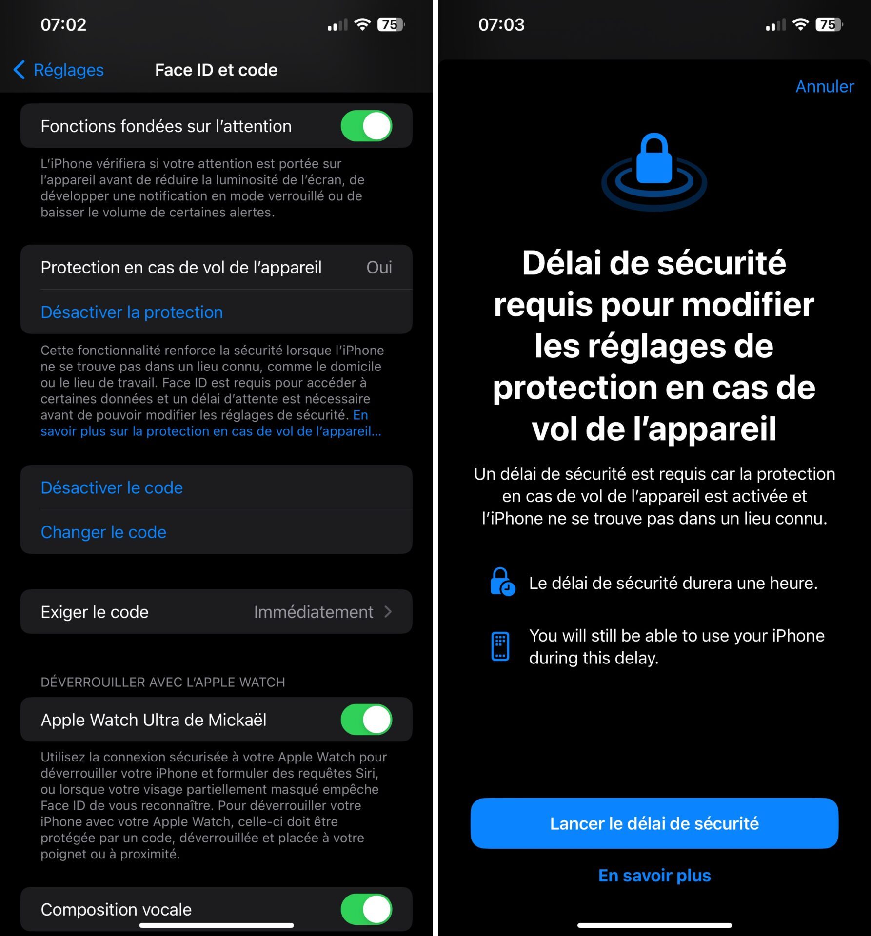 Protection En Cas De Vol De L'appareil Apple