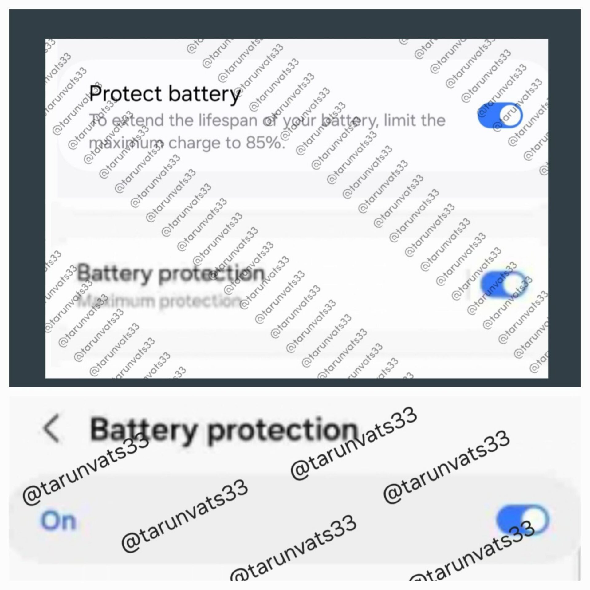Samsung One Ui 6.1 Options Batterie