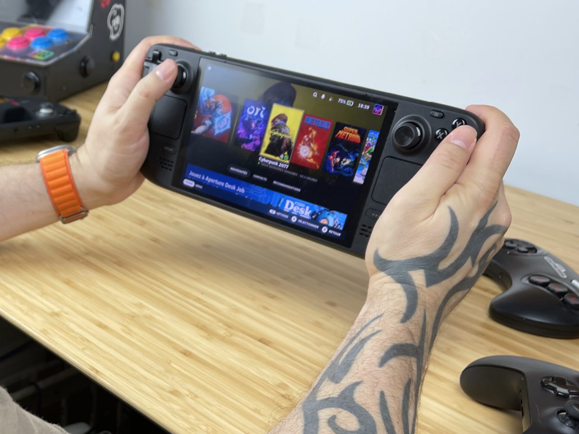 Une nouvelle console portable, la Steam Deck, sortira en décembre