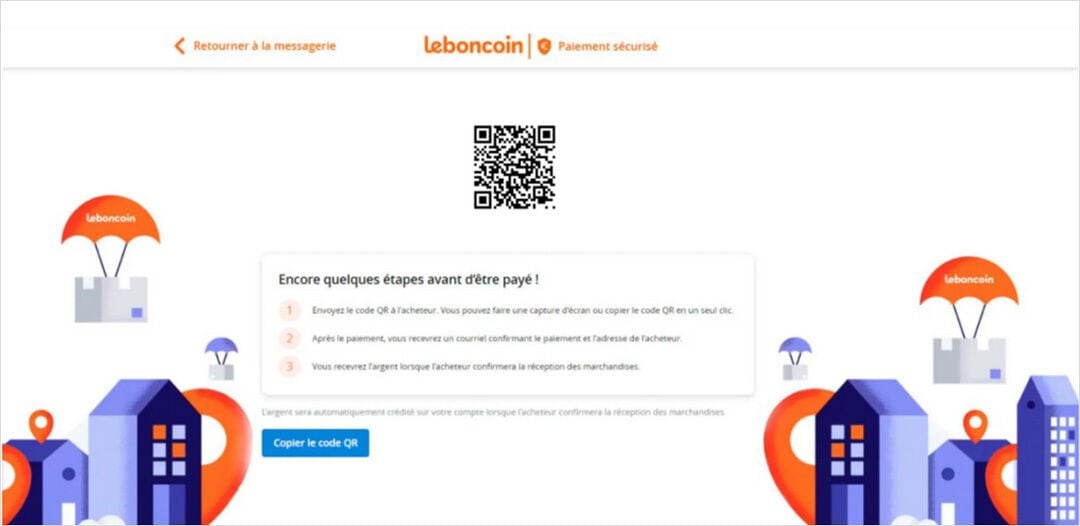 Fausse Page Paiement Leboncoin