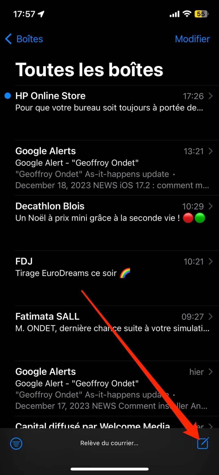 Ios Brouillons Mail1