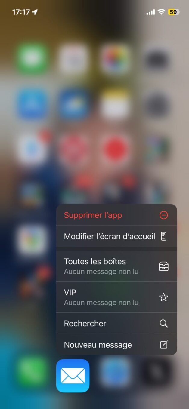 Ios Mail Rechercher