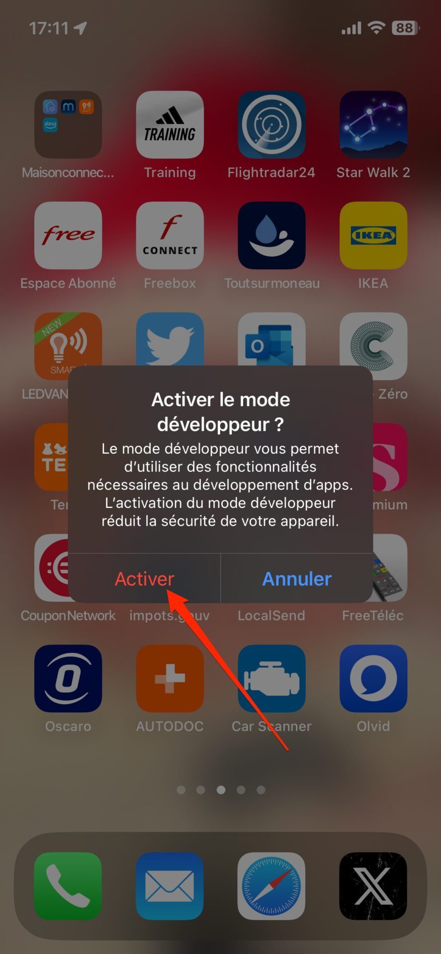 Iphone Activer Mode Développeur4