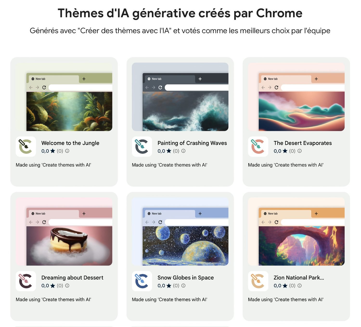 Chrome Web Store Ia Thèmes