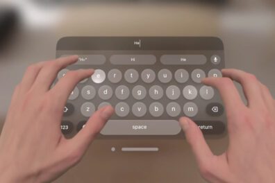 Clavier Vision Pro