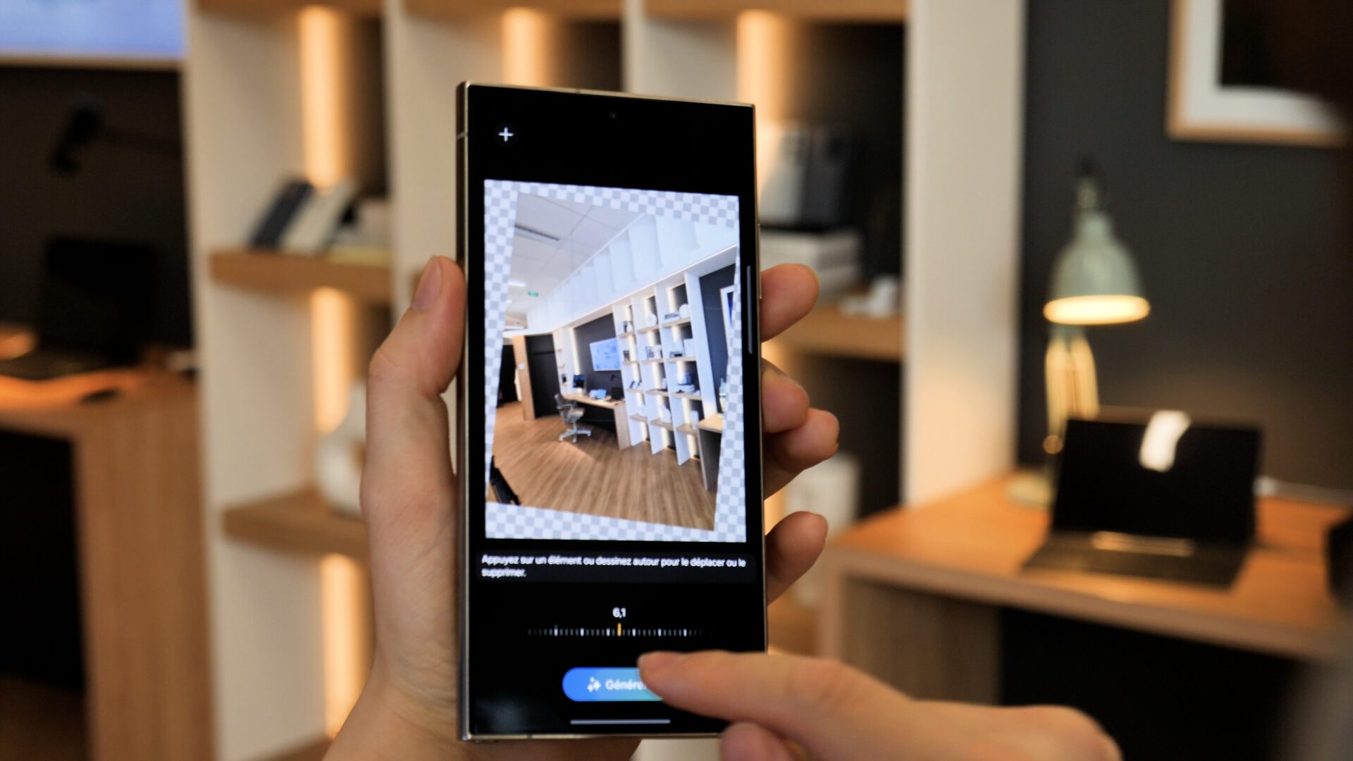 Galaxy S24 Recadrage Génératif
