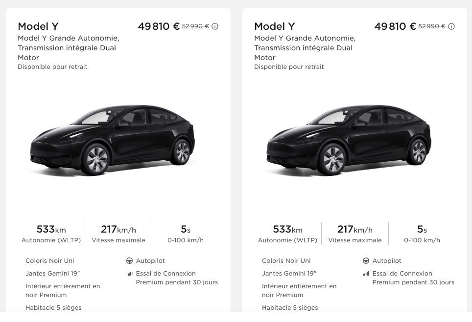 Promo Tesla Model Y