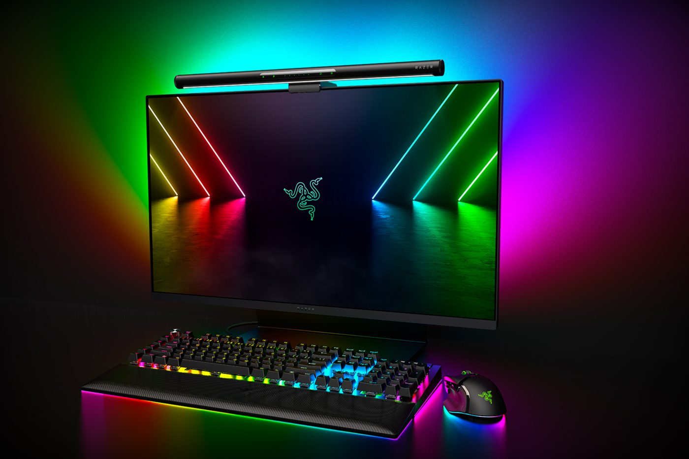 Razer s'attaque aux lampes Philips Hue avec Aether, sa barre lumineuse