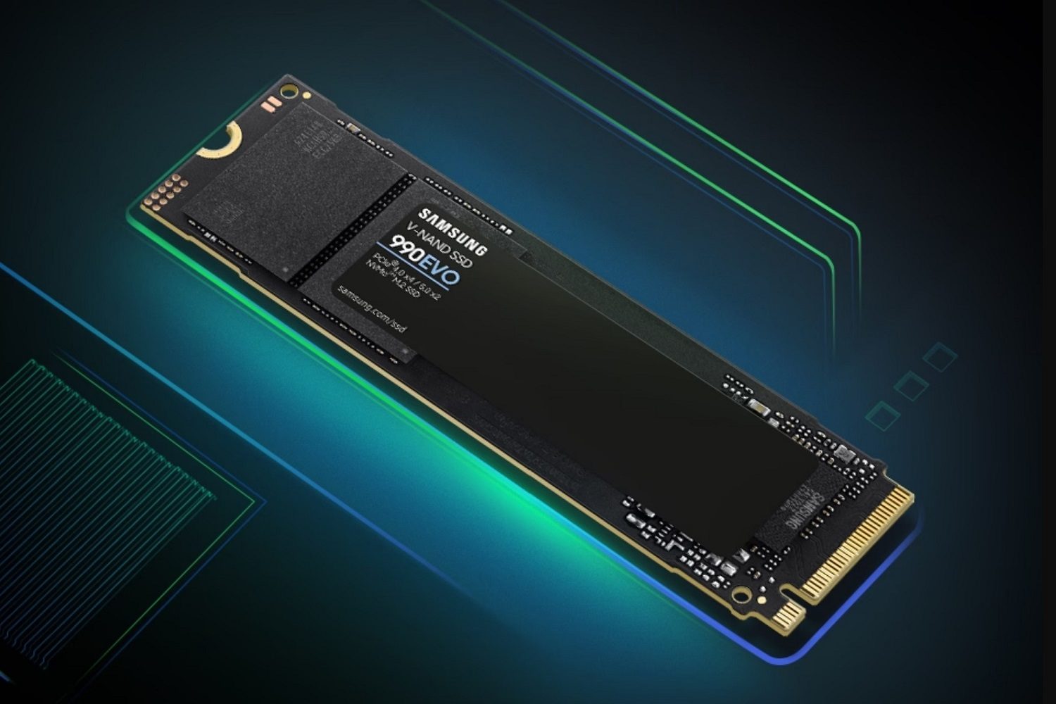 sort un prix FOU sur le Samsung 990 Evo, premier SSD NVMe M.2 PCIe  hybride au monde