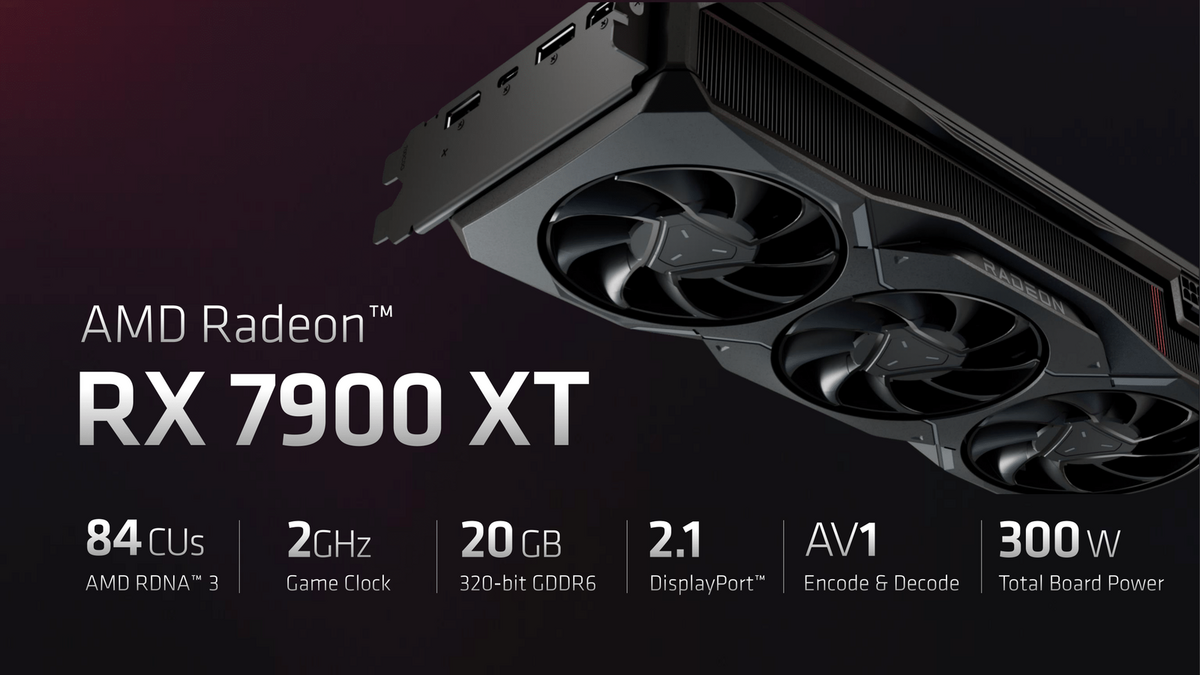 Specs 7900xt