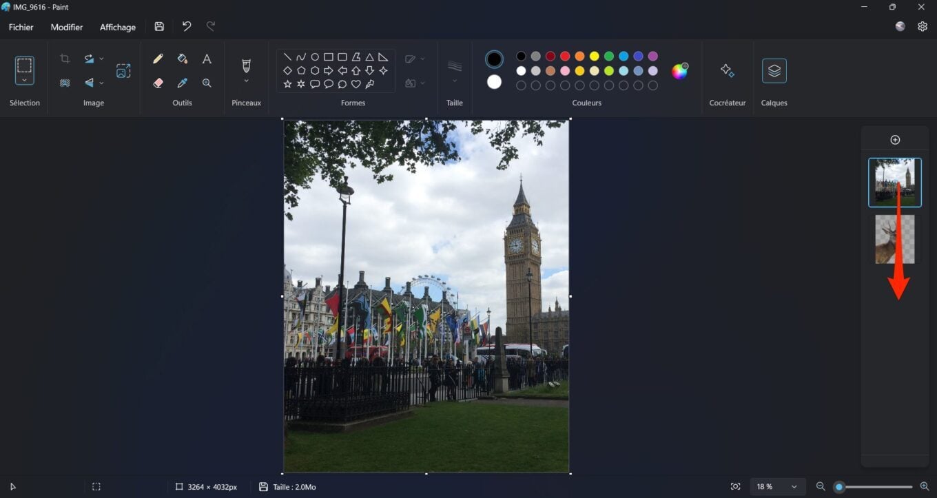 Windows 11 : comment détourer une image en un seul clic dans Paint