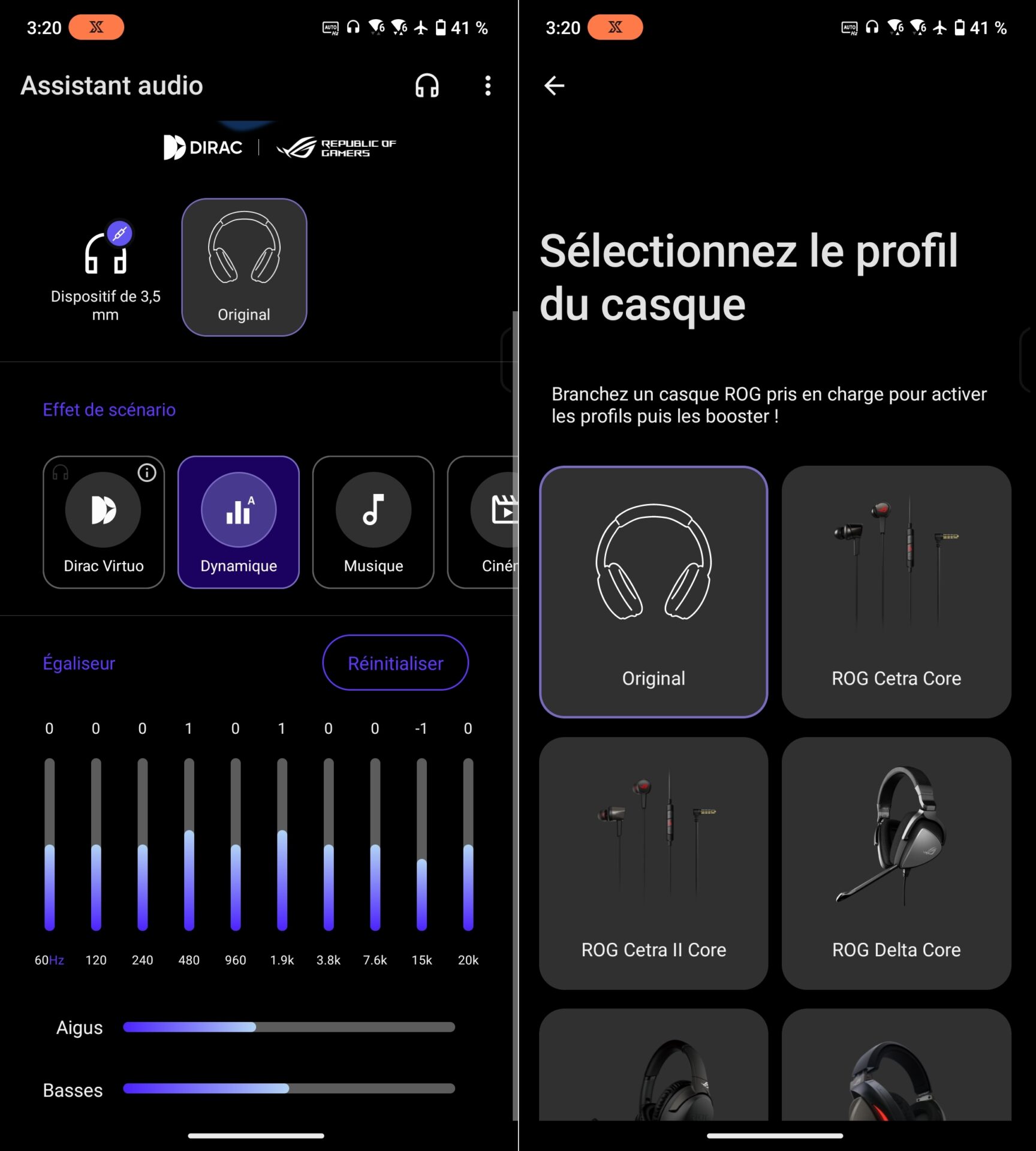 Audio Asus Rog Phone 8 Pro