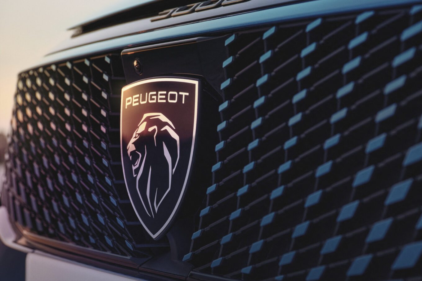 Peugeot E 3008 Electrique Calandre Logo