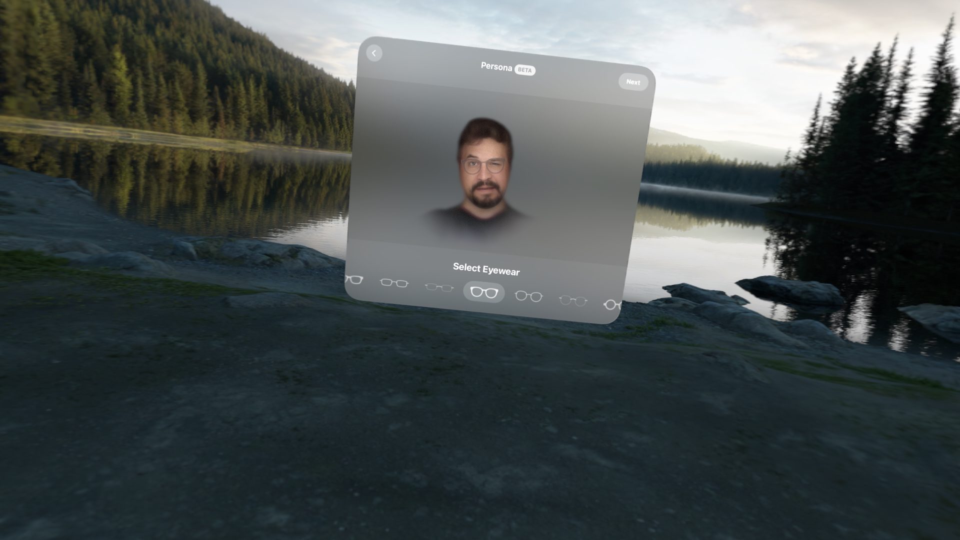 Apple Vision Pro Persona