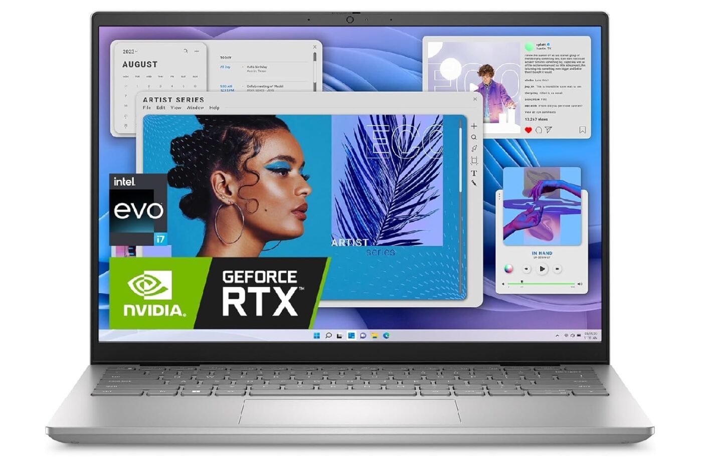 Intel Core i7, Nvidia RTX 3050, RAM 16 Go, ce puissant PC portable Dell ...