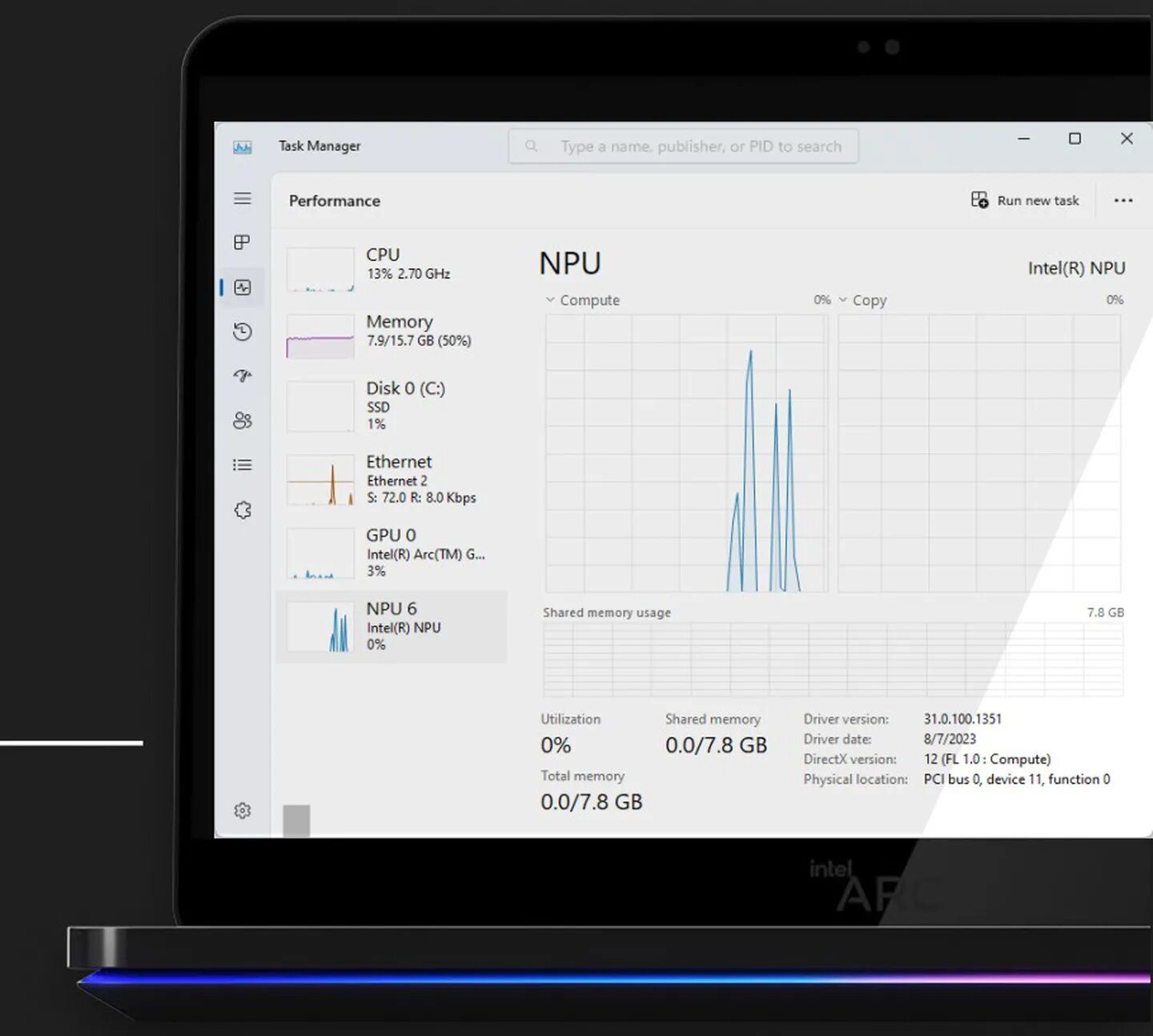 Intel Npu Gestionnaire Des Tâches Windows