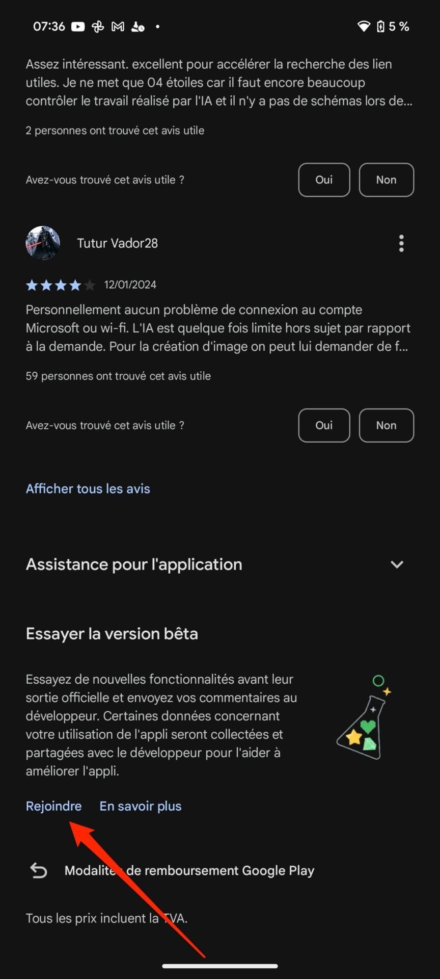 Microsoft Copilot Par Défaut Android 2