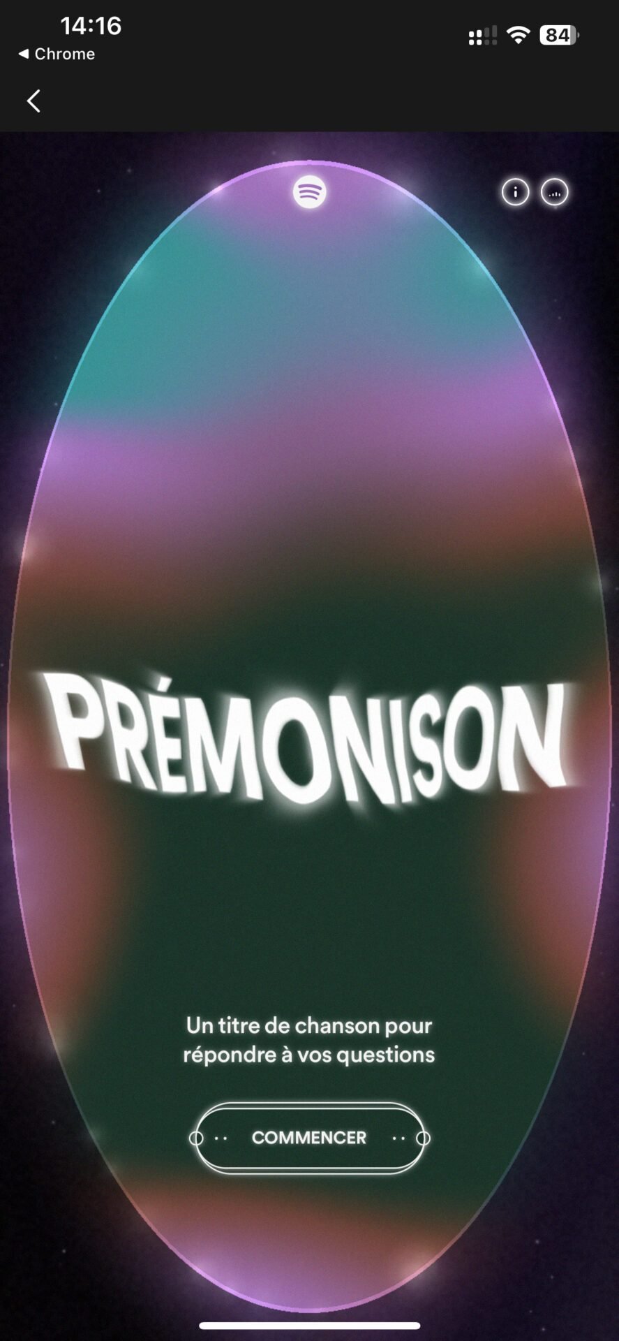 Prémonison Spotify
