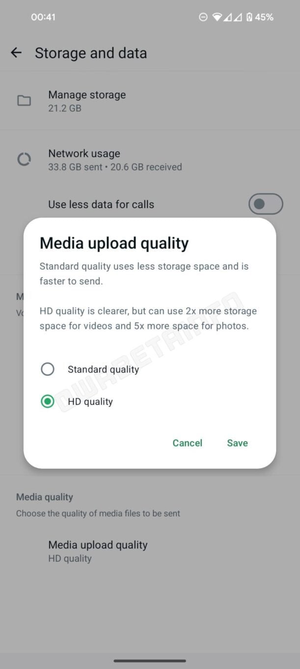 Whatsapp Hd Par Défaut