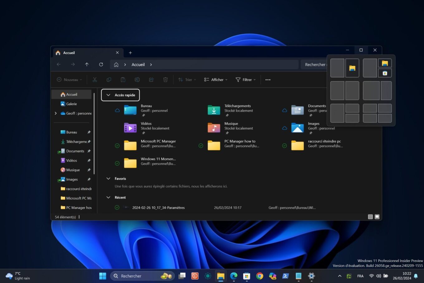 Windows 11 Moment 5 Snap Layout