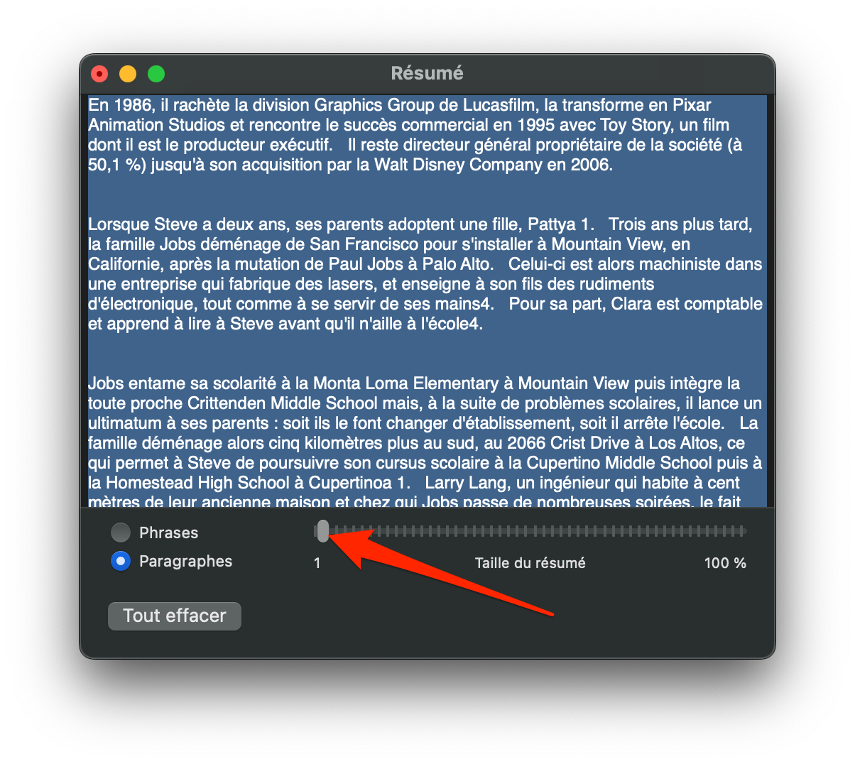 Macos Service Résumer Un Texte 6