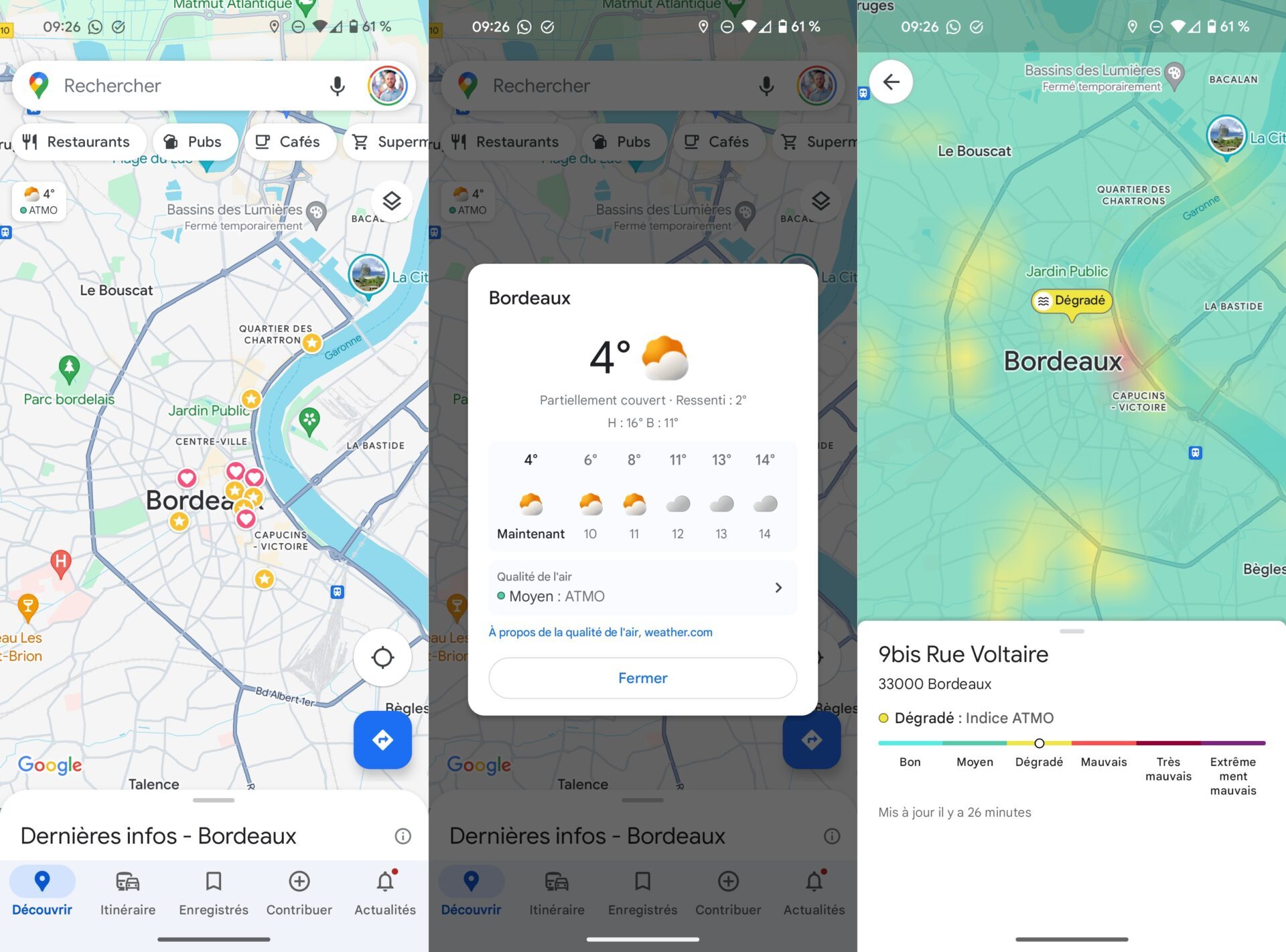 Meteo Qualite Air Google Maps