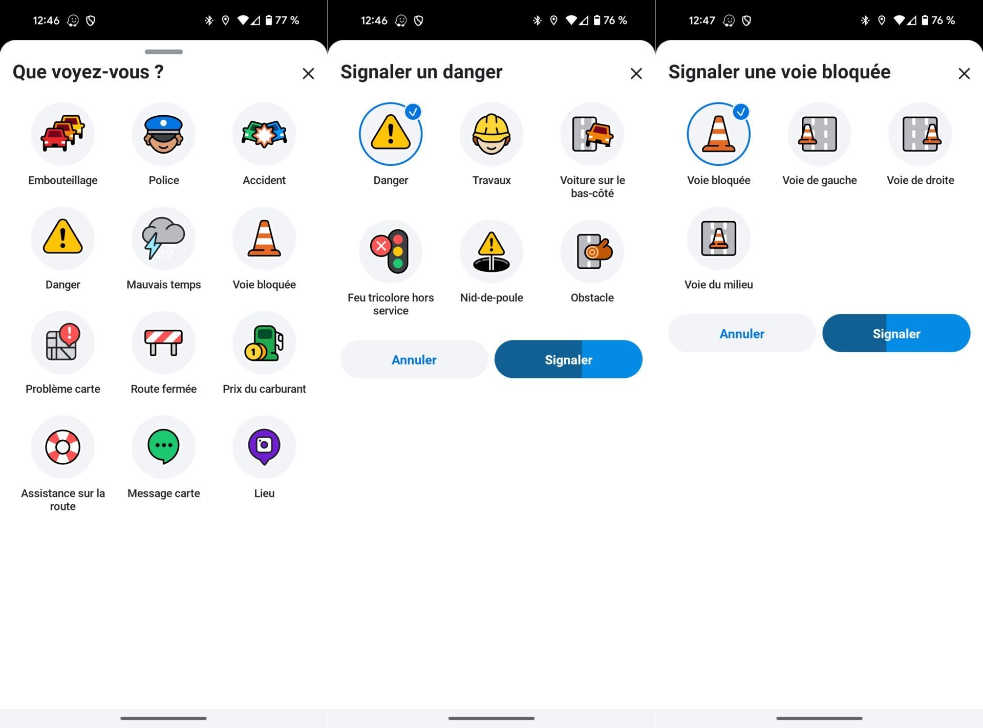 Waze Nouvelle Interface