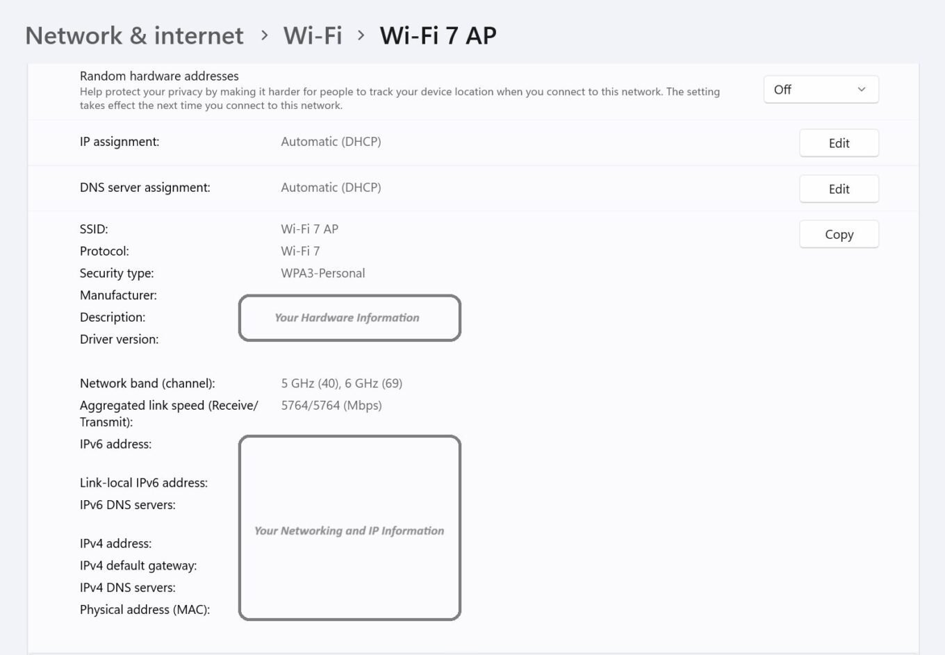 Wifi 7 Winodws 11